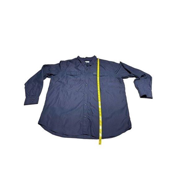 Columbia Long Sleeve Outdoor Shirt Blue Size 2X - Picture 2 of 6